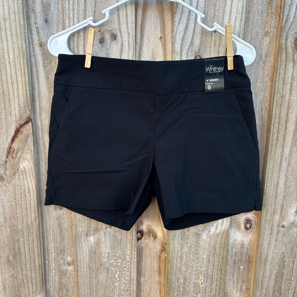 New York & Company Black Women’s Stretch Casual Shorts - Size S